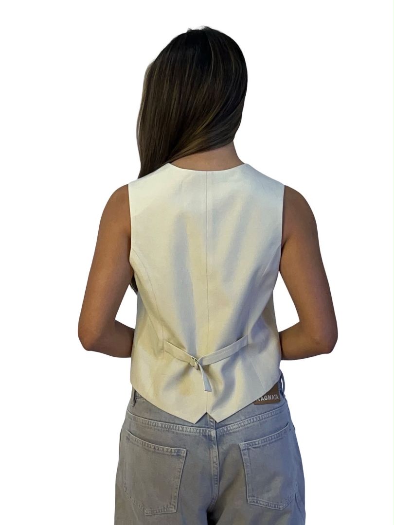 Victoria & Woods Bone Strummer Vest. Size: 1