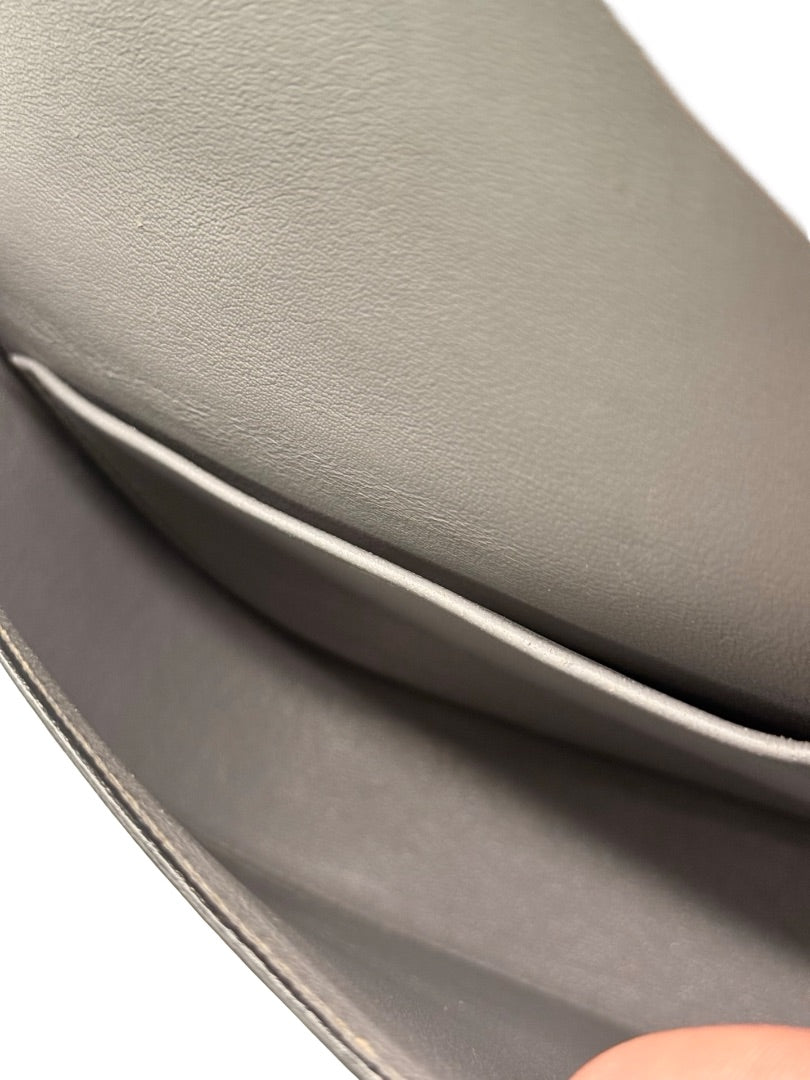 Celine Grey 'Trotteur' Crossbody Bag.