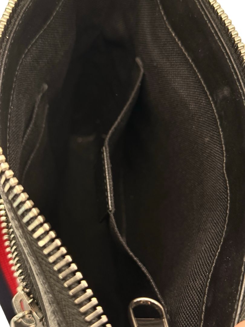 Gucci GG Supreme Leather Messenger Bag.