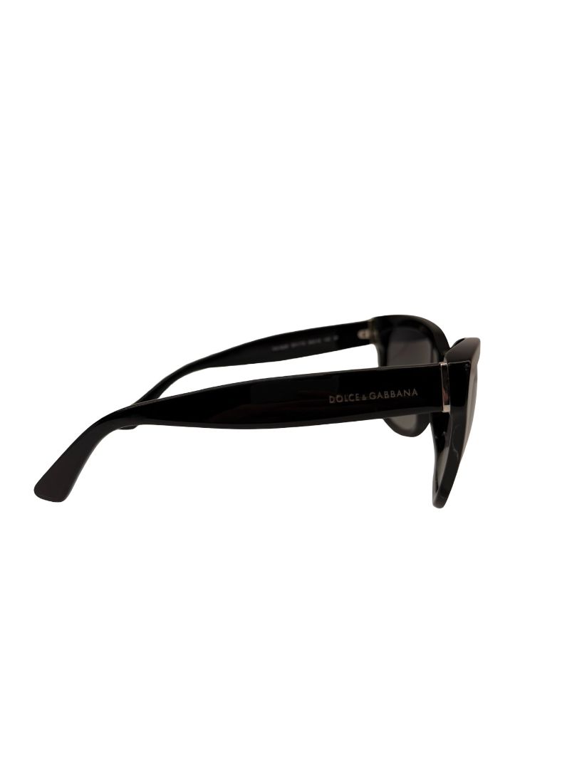 Dolce & Gabbana Black 'DG4226' Cat Eye Sunglasses.