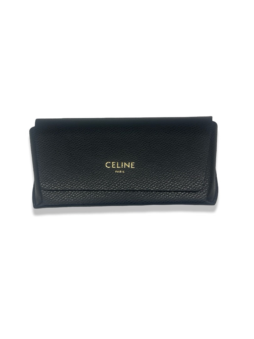 Celine Green Oval Lens Sunglasses
