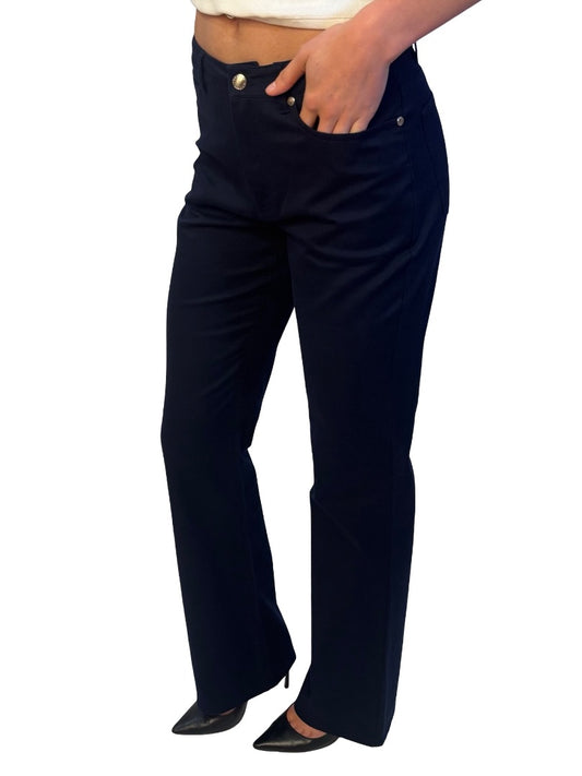 Escada Sport Navy Kate Cotton Jean. Size: 36