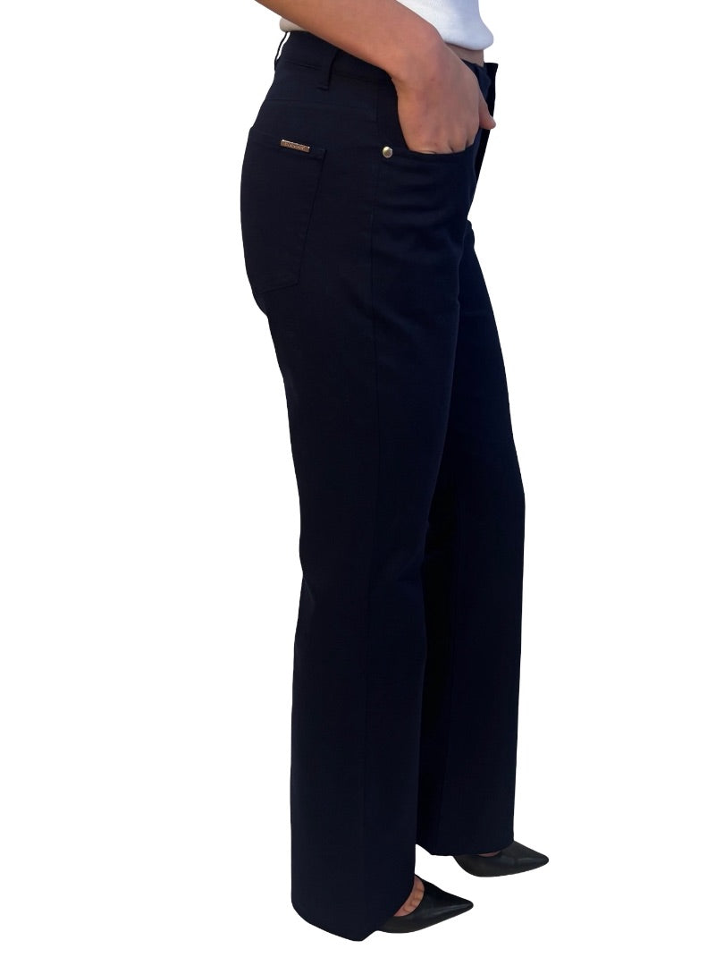 Escada Sport Navy Kate Cotton Jean. Size: 36