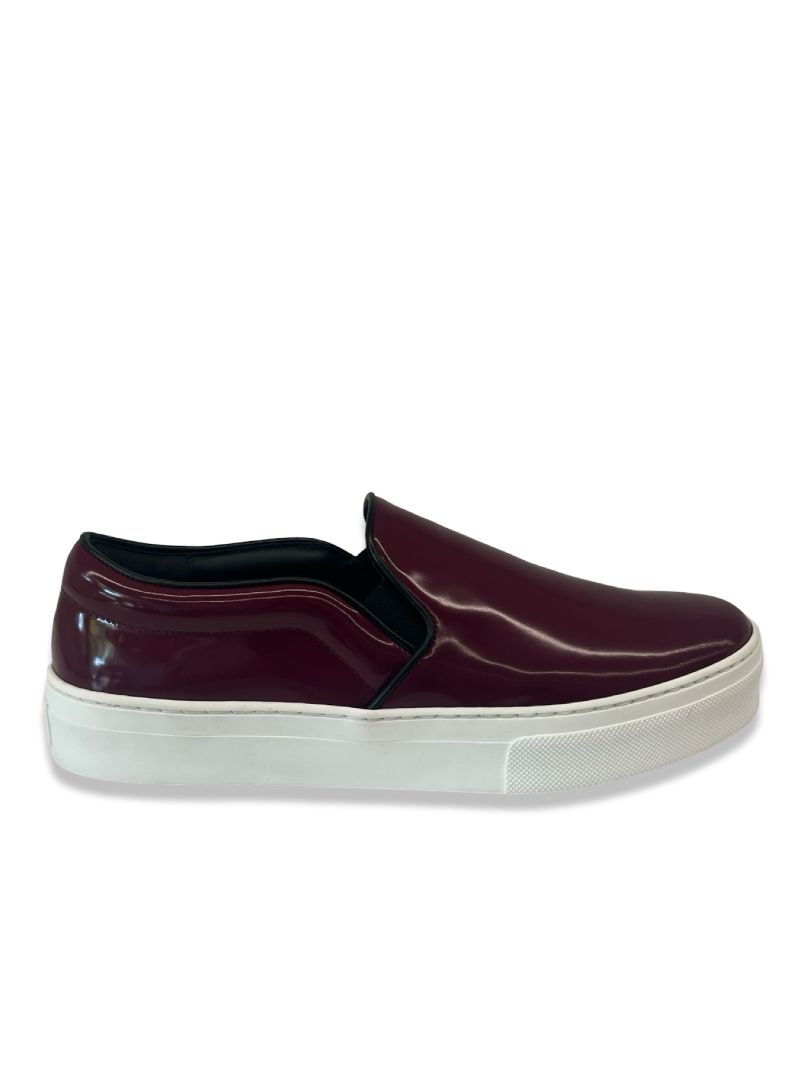 Celine Plum Slip On Sneakers. Size: 37