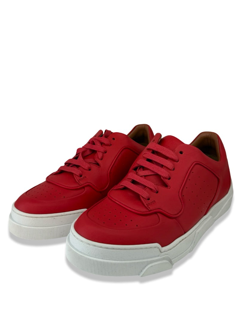 Givenchy Red Low Top Sneakers. Size: 36