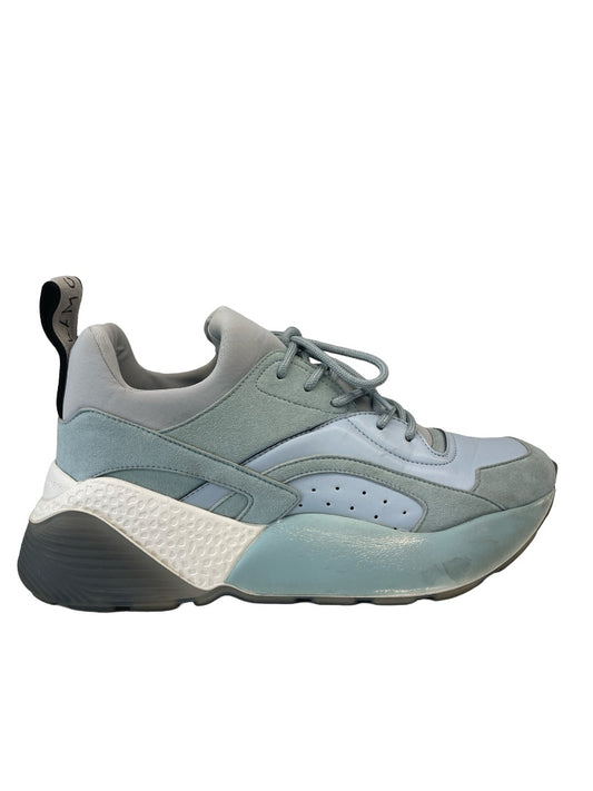 Stella McCartney Blue Multicoloured Eclypse Chunky Sneakers. Size: 38