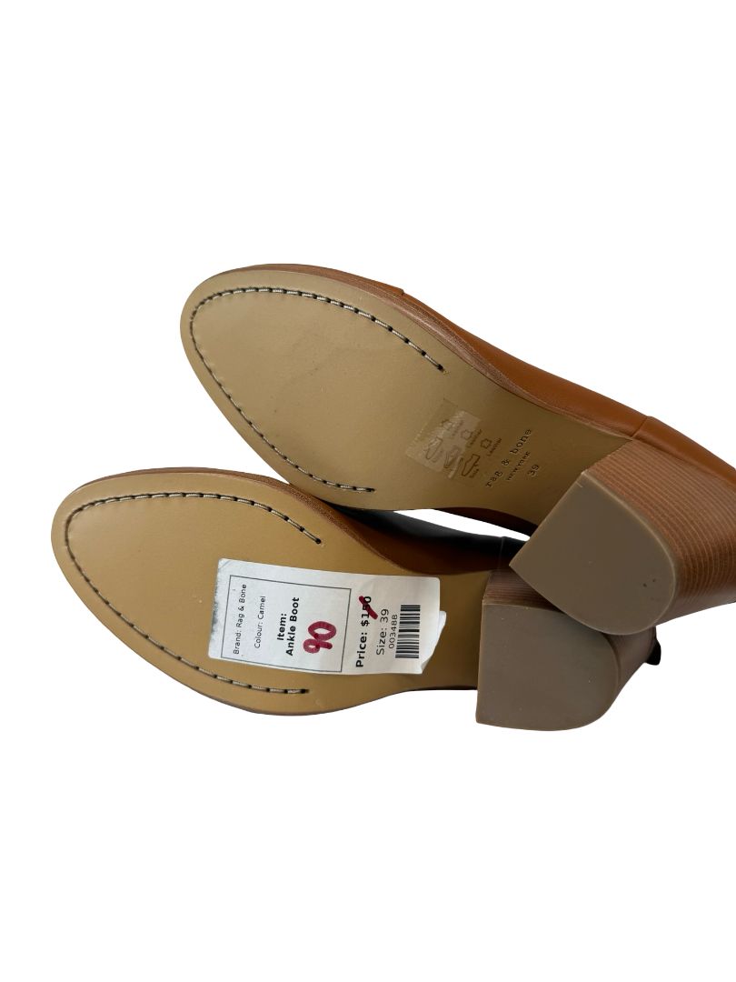 Rag & Bone Camel 'Newbury' Boot. Size: 39