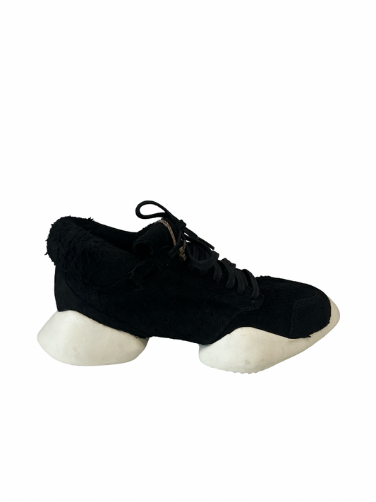 Adidas X Rick Owens Black Vicious Runner. Size: 4.5