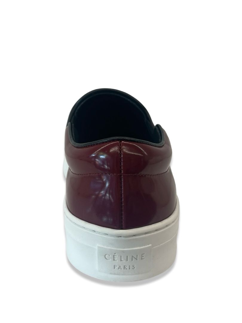 Celine Plum Slip On Sneakers. Size: 37