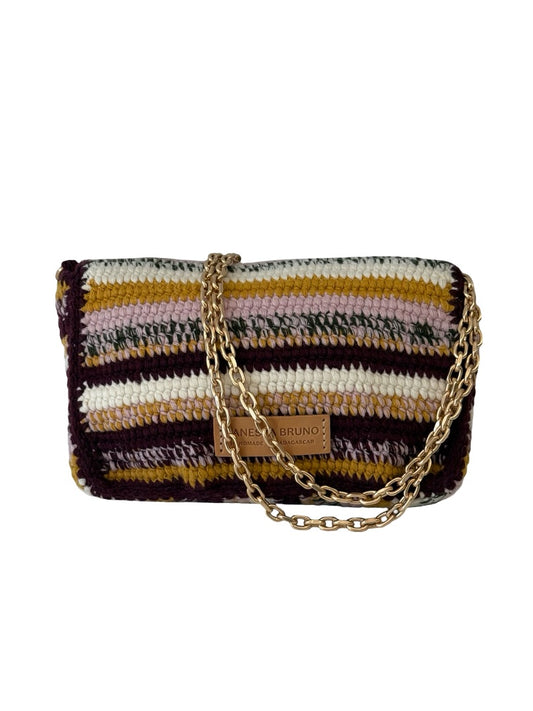 Vanessa Bruno Multicolour Wool Crossbody Bag.