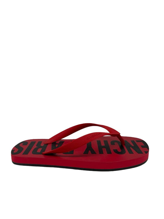 Givenchy Printed Red Thong. Size: 39