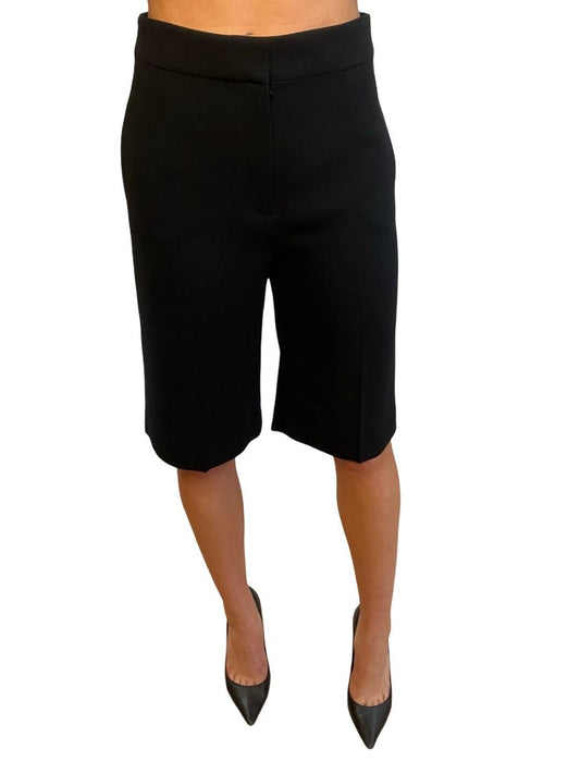 Carla Zampatti Black Long Suit Shorts. Size: 6