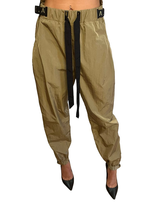 Aje Athletica Light Khaki Spray Pants. Size: 10