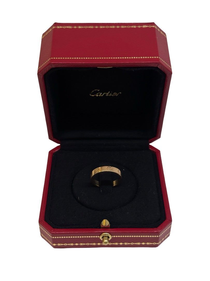 Cartier Rose Gold Love Ring 18ct Gold. Size: 51