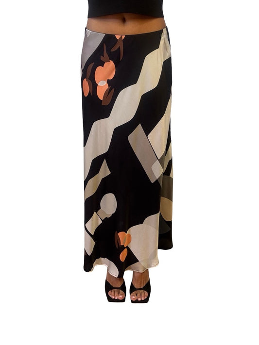 Munthe Black / Neutral MT Eastvale Skirt. Size: 38