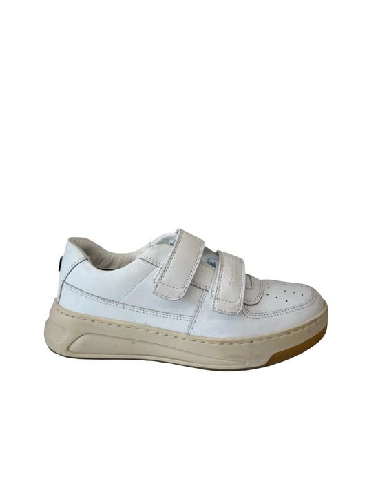 Acne Studios White Velcro Sneakers. Size: 37