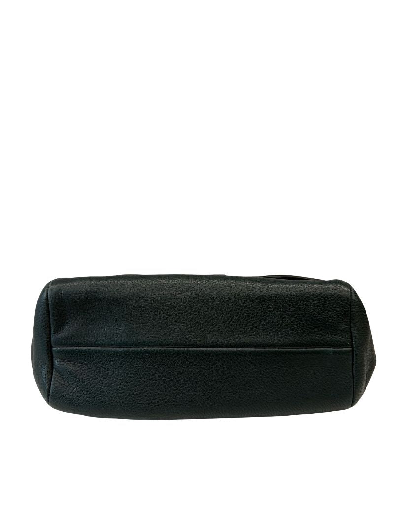 R.M. Williams Black Hobo Leather Bag.