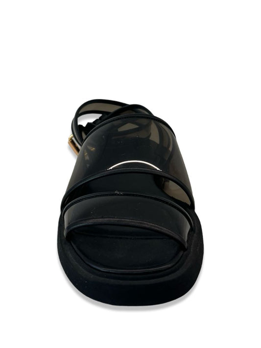 Givenchy Black/Grey Clear Sandal. Size: 36