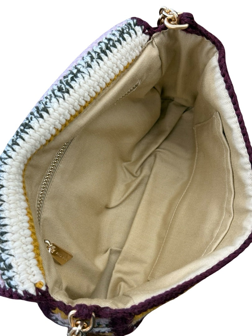 Vanessa Bruno Multicolour Wool Crossbody Bag.