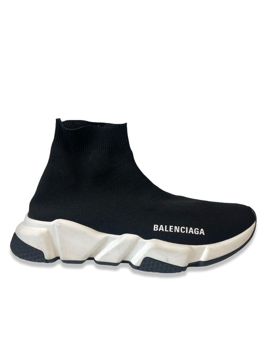 Balenciaga Black Speed Sock Runner. Size: 39