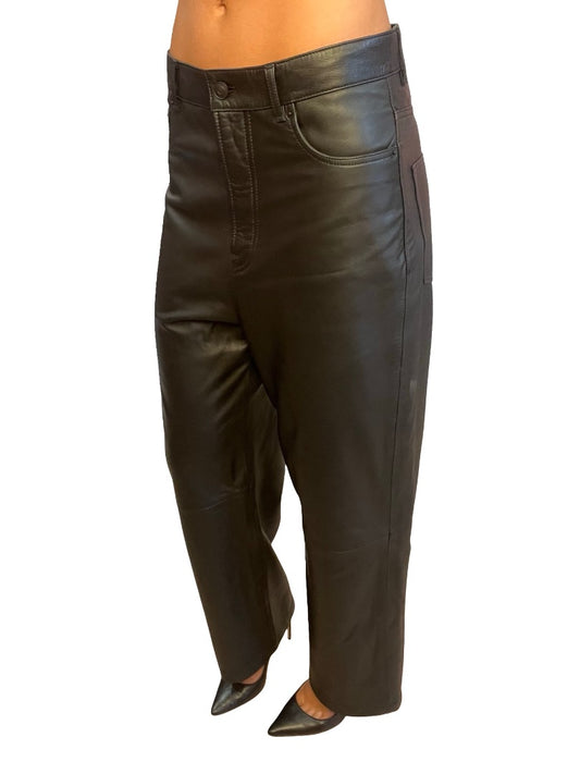Wardrobe NYC Black Leather Pants. Size: XS