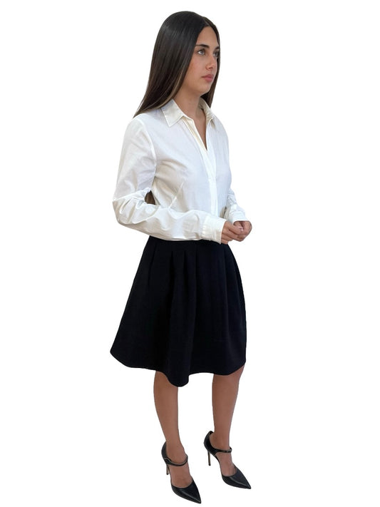 L'agence Black & White Tuxedo Dress. Size: 4