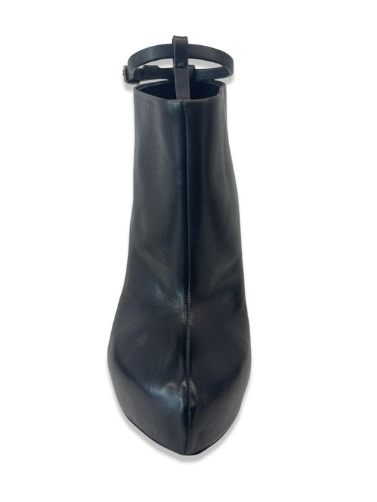 Givenchy Black Bootie Heels with Thin Strap. Size: 36