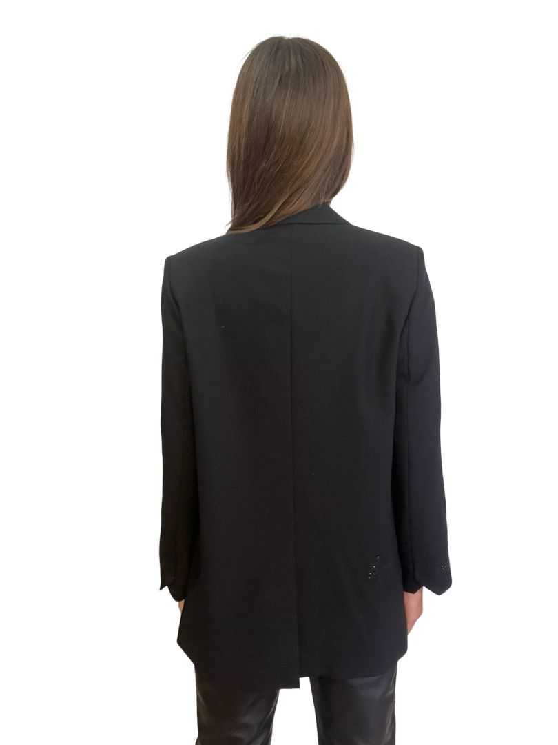 Zadig & Voltaire Black Star Blazer. Size: 40