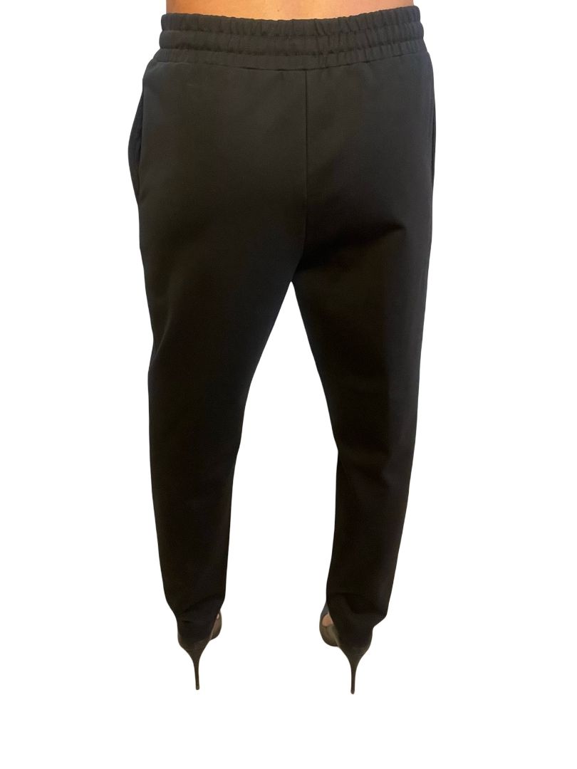 Jac+Jack Black Tapered Drawstring Pants. Size: 12