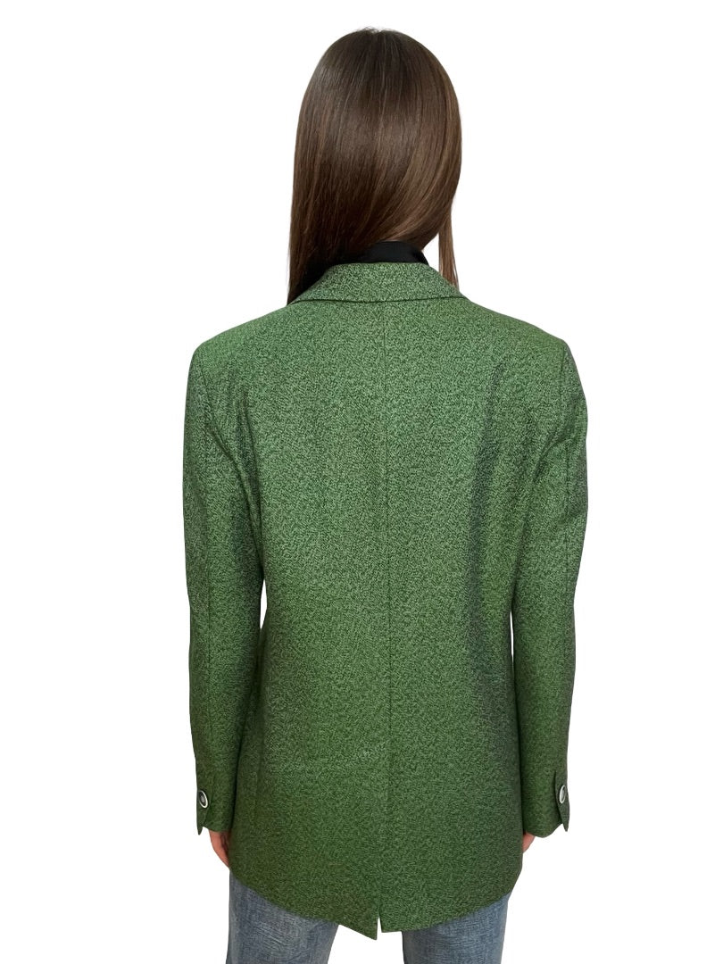 Beatrice Green Oversized Blazer. Size: S