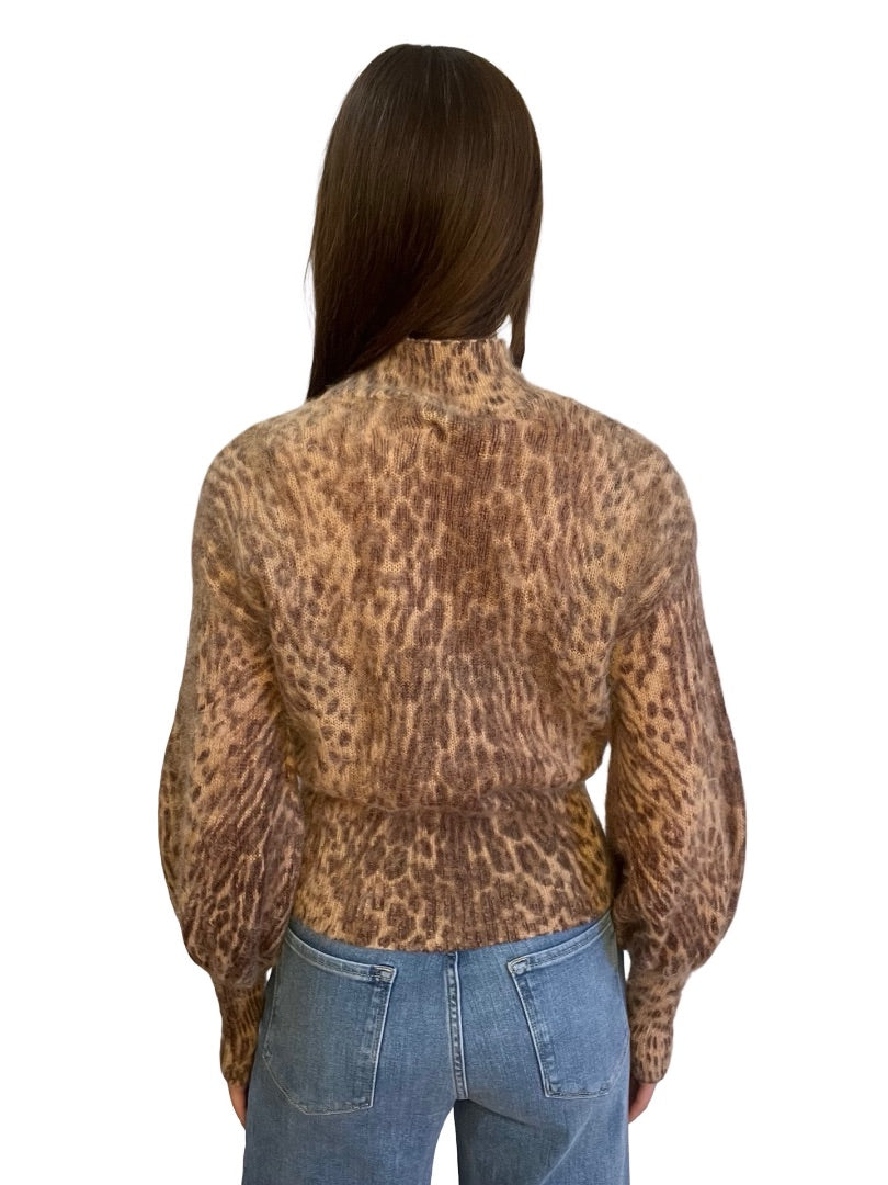 Zimmermann Oselot Mohair Turtleneck Sweater. Size: S