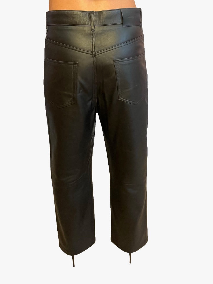 Wardrobe NYC Black Leather Pants. Size: XS