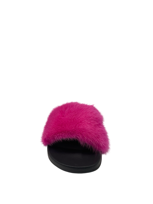 Givenchy Pink Mink Slides. Size: 35
