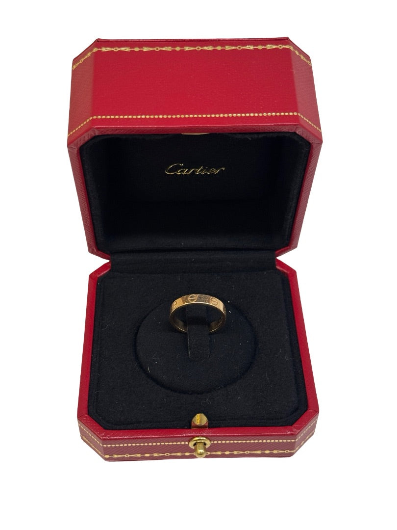Cartier Rose Gold Love Ring 18ct Gold. Size: 51