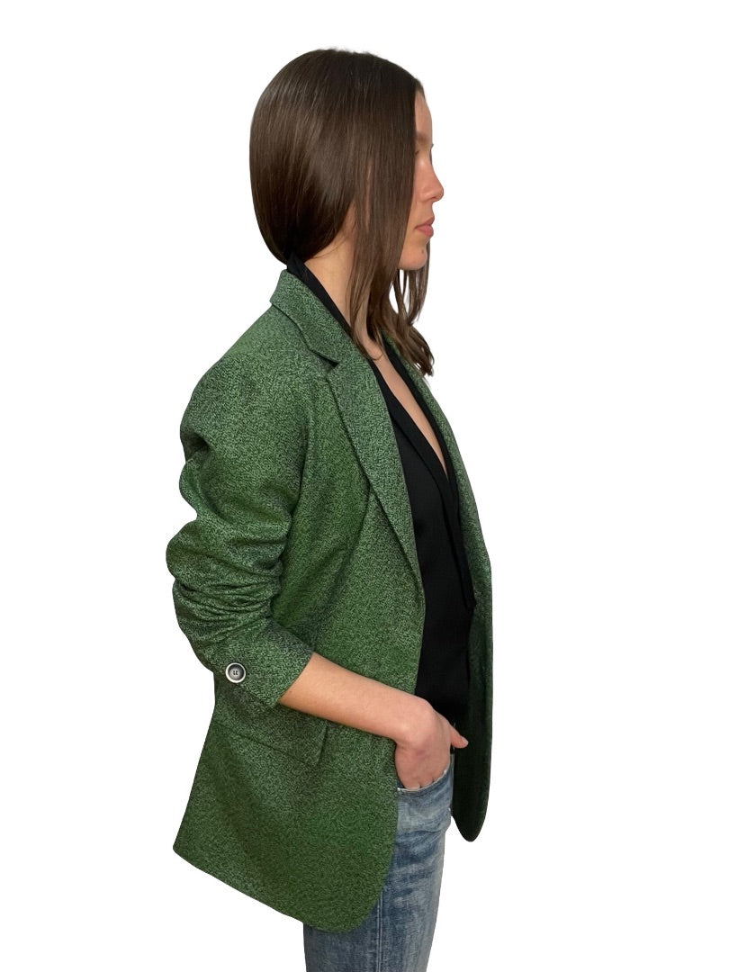 Beatrice Green Oversized Blazer. Size: S