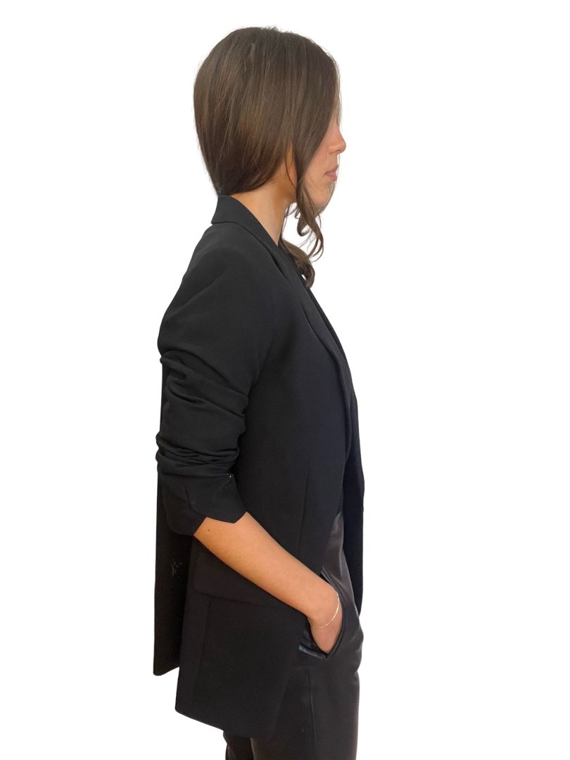 Zadig & Voltaire Black Star Blazer. Size: 40