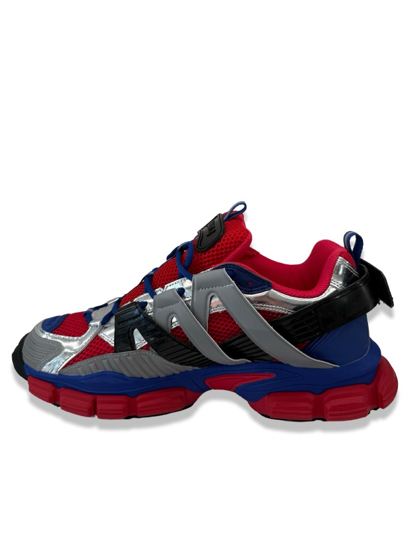 Juun.j Blue/Red Chunky Sneaker. Size: 43 M