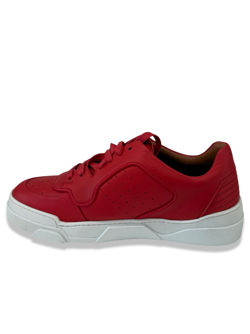 Givenchy Red Low Top Sneakers. Size: 36