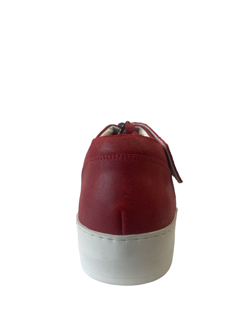 Kris Van Assche Red Leather sneaker. Size: 44