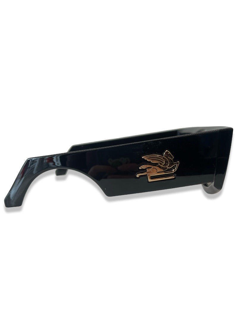 Etro Black Etroscreen Sunglasses.