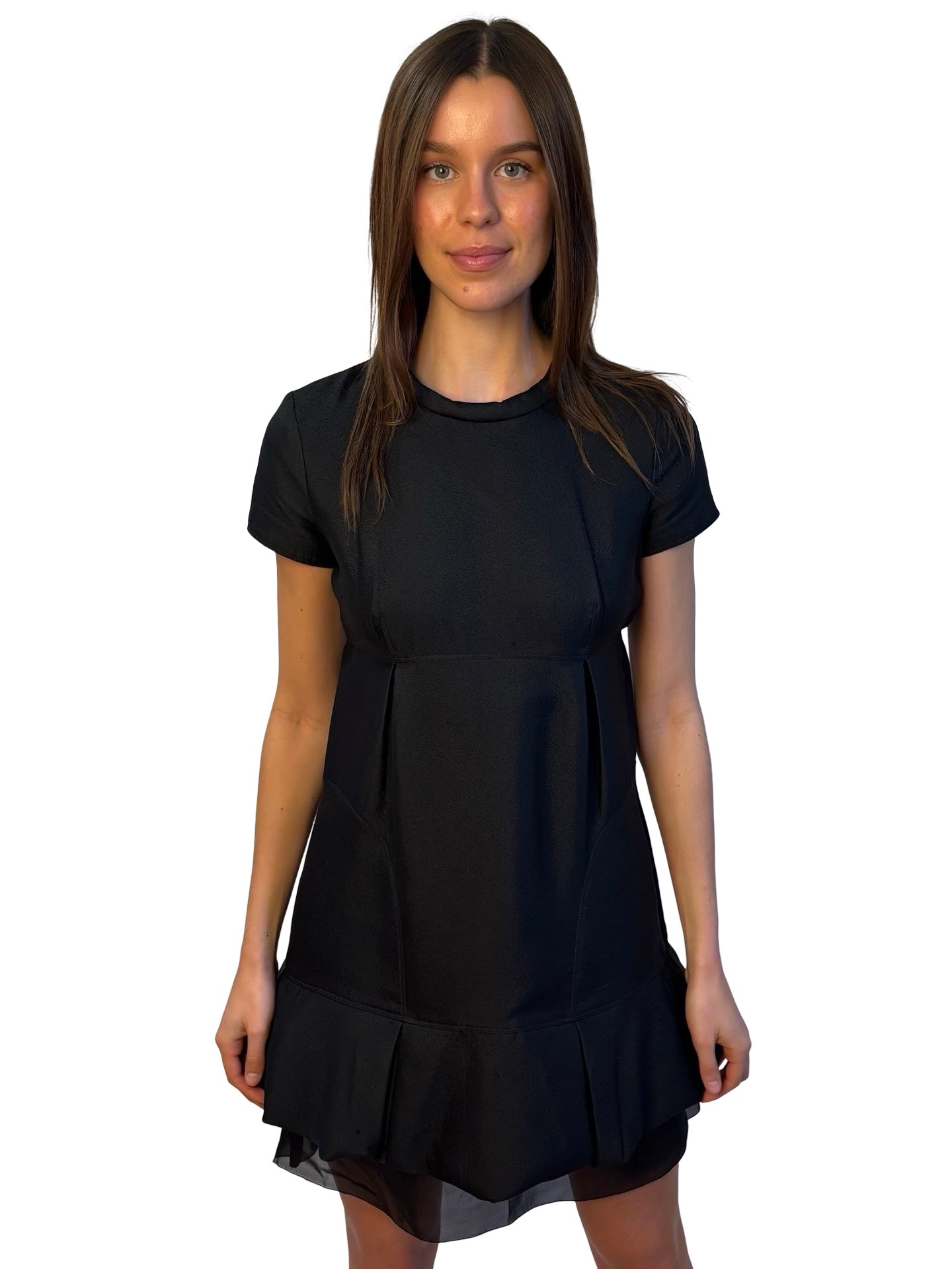 Burberry Black Vintage Shift Dress. Size: 40