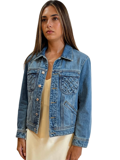 Zadig & Voltaire Blue Denim Jacket. Size: M