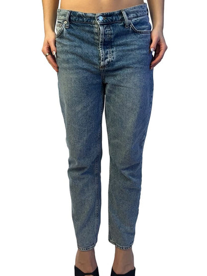 Scanlan Theodore Blue Straight Leg Jeans. Size: 29