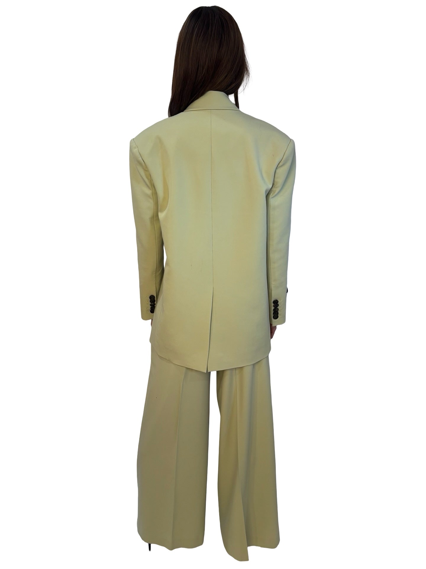 Camilla & Marc Pale Green Double Breasted Blazer & Pant Suit Set. Size: 4 & 8