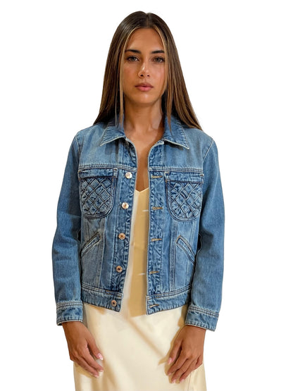 Zadig & Voltaire Blue Denim Jacket. Size: M