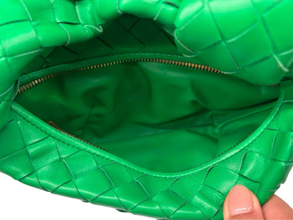 Bottega Veneta Green 'The Mini Jodie' Bag.