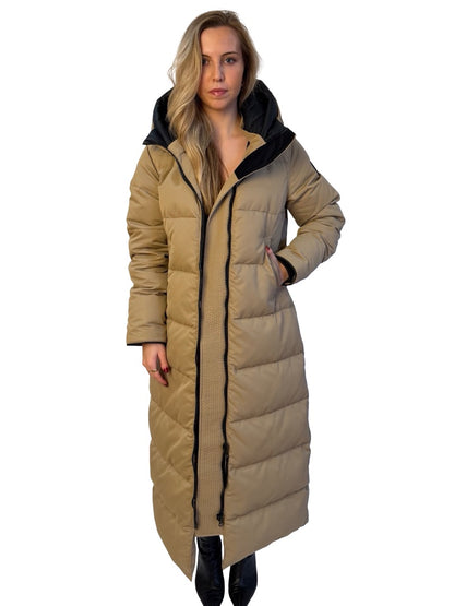 Canada Goose Desert Sand Long 'Mystique' Parka. Size: L