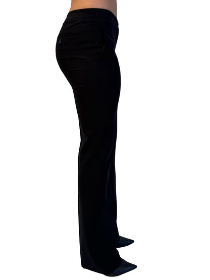 Theory Black Wool Trousers. Size: 4 US