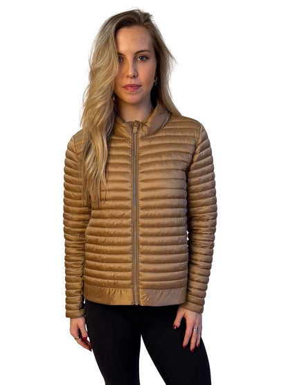 Save The Duck Gold Ultra Light Puffer. Size: M