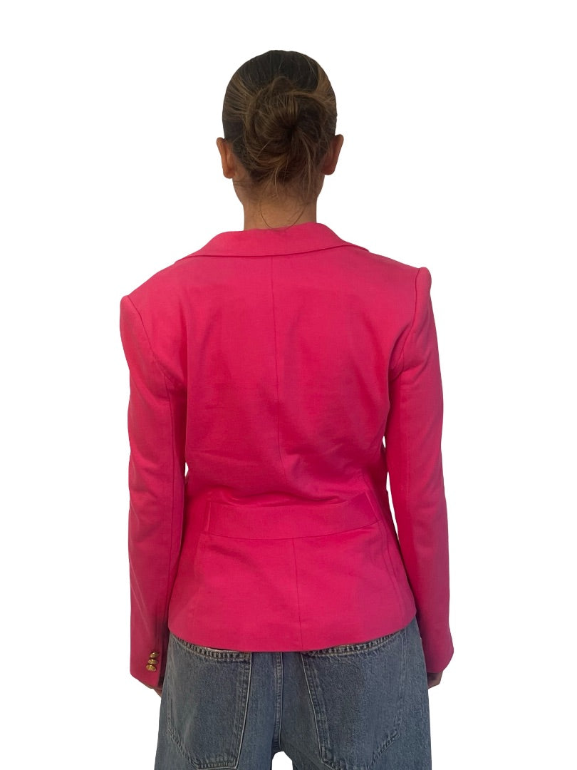 Polo Ralph Lauren Sport Pink Cotton Blazer. Size: 2